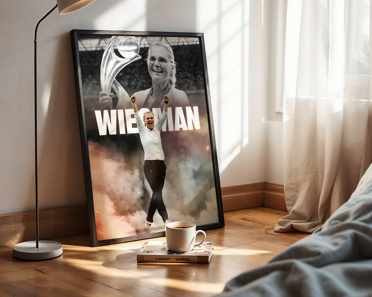Sarina Wiegman England Poster