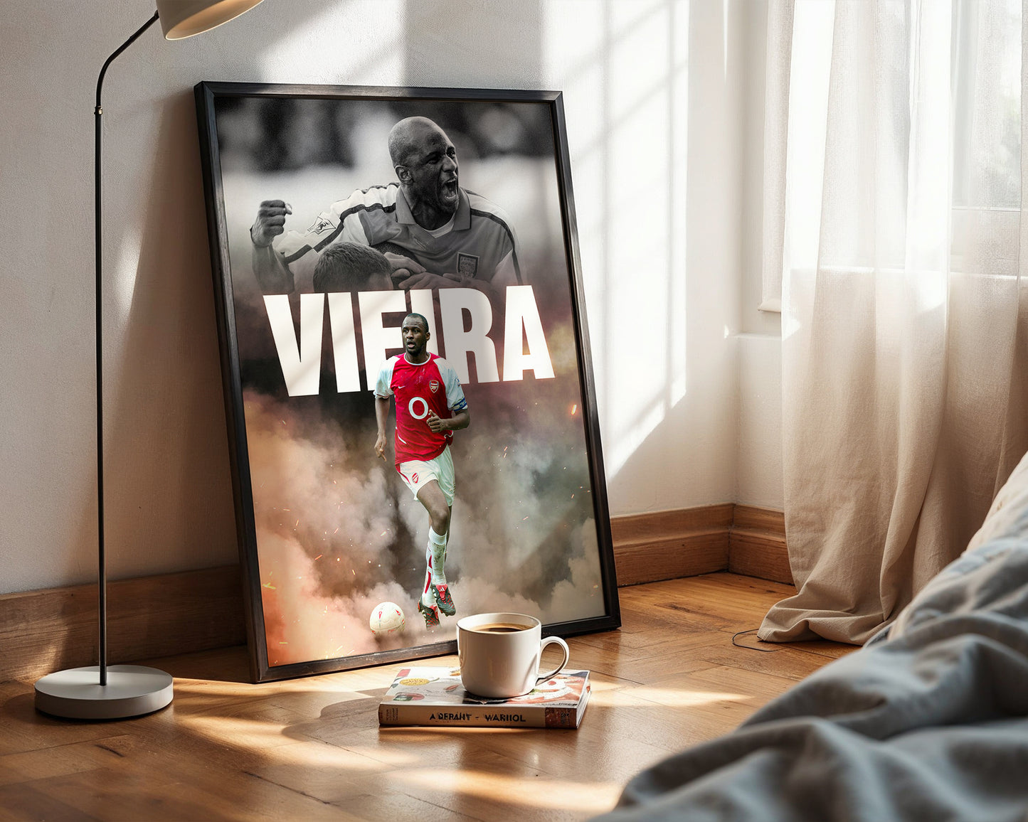 Patrick Vieira Arsenal Poster