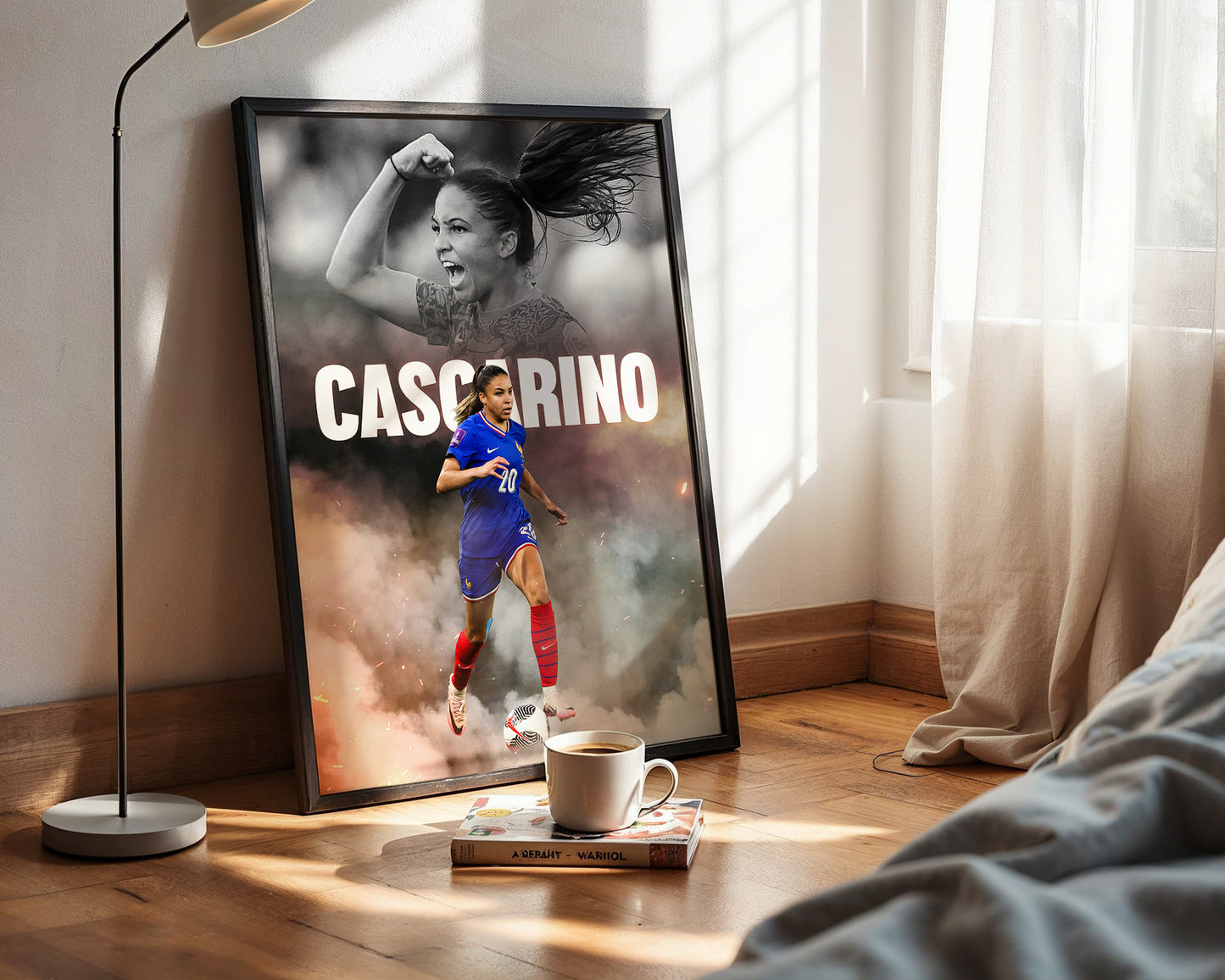 Delphine Cascarino France Poster