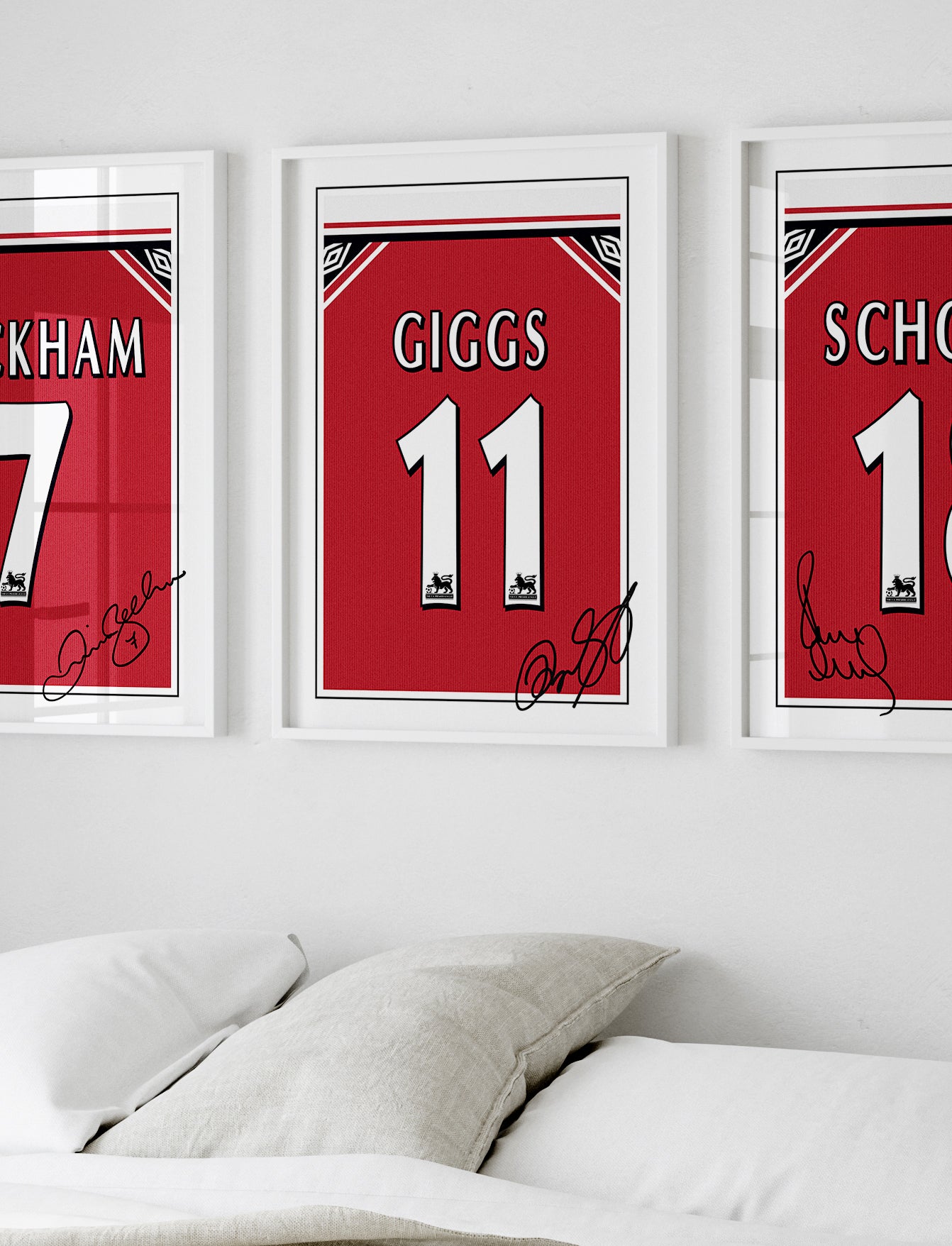 Ryan Giggs 98/99 Man Utd Classic Home Shirt Poster