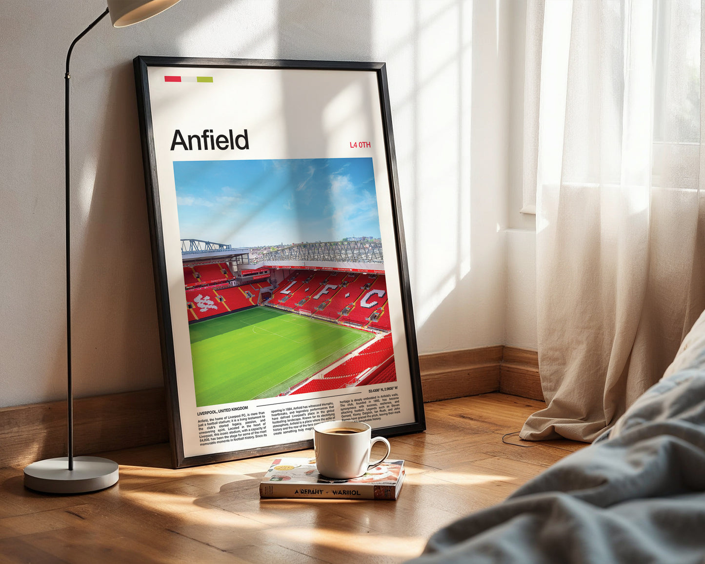 Anfield Stadium Poster