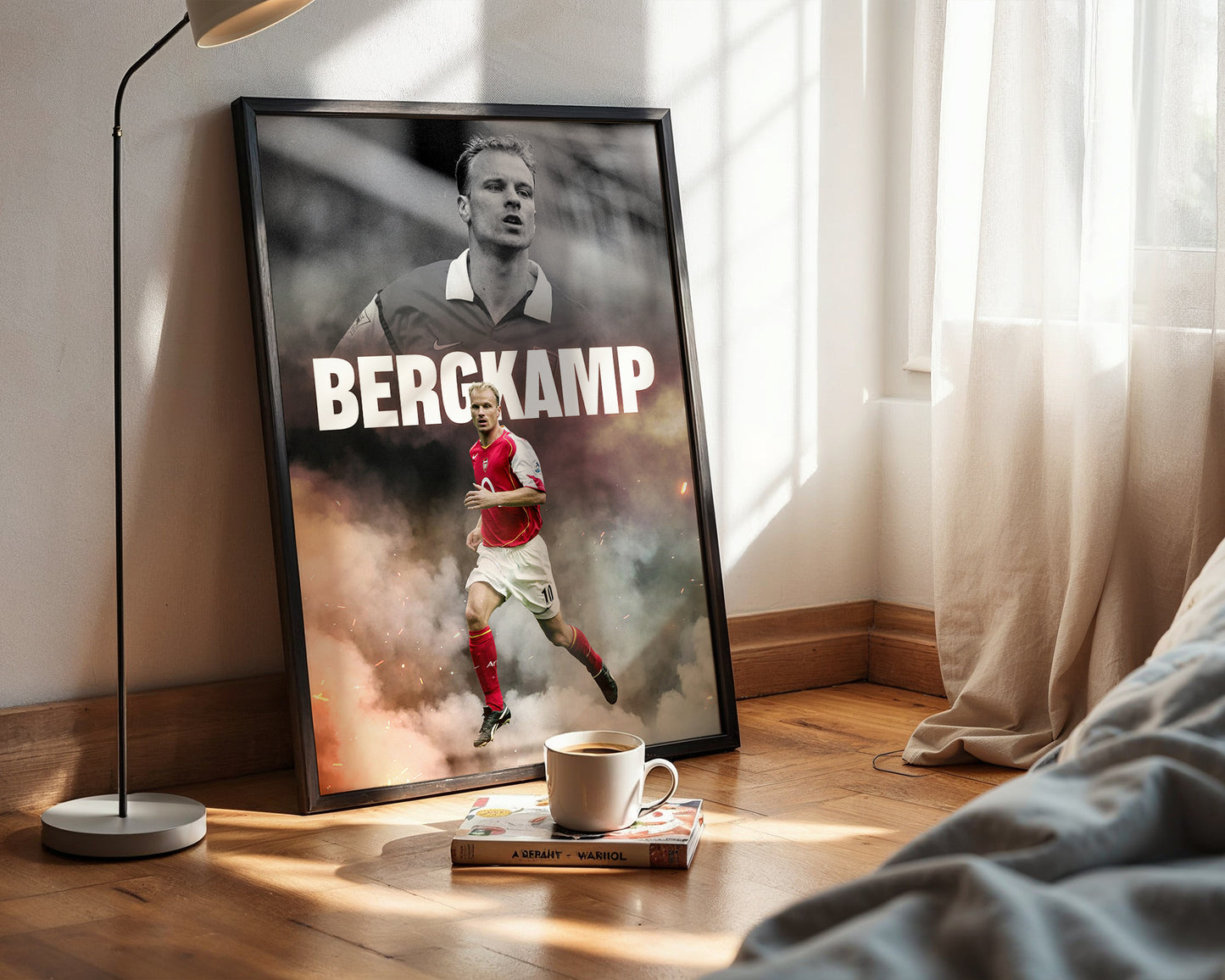 Dennis Bergkamp Arsenal Poster