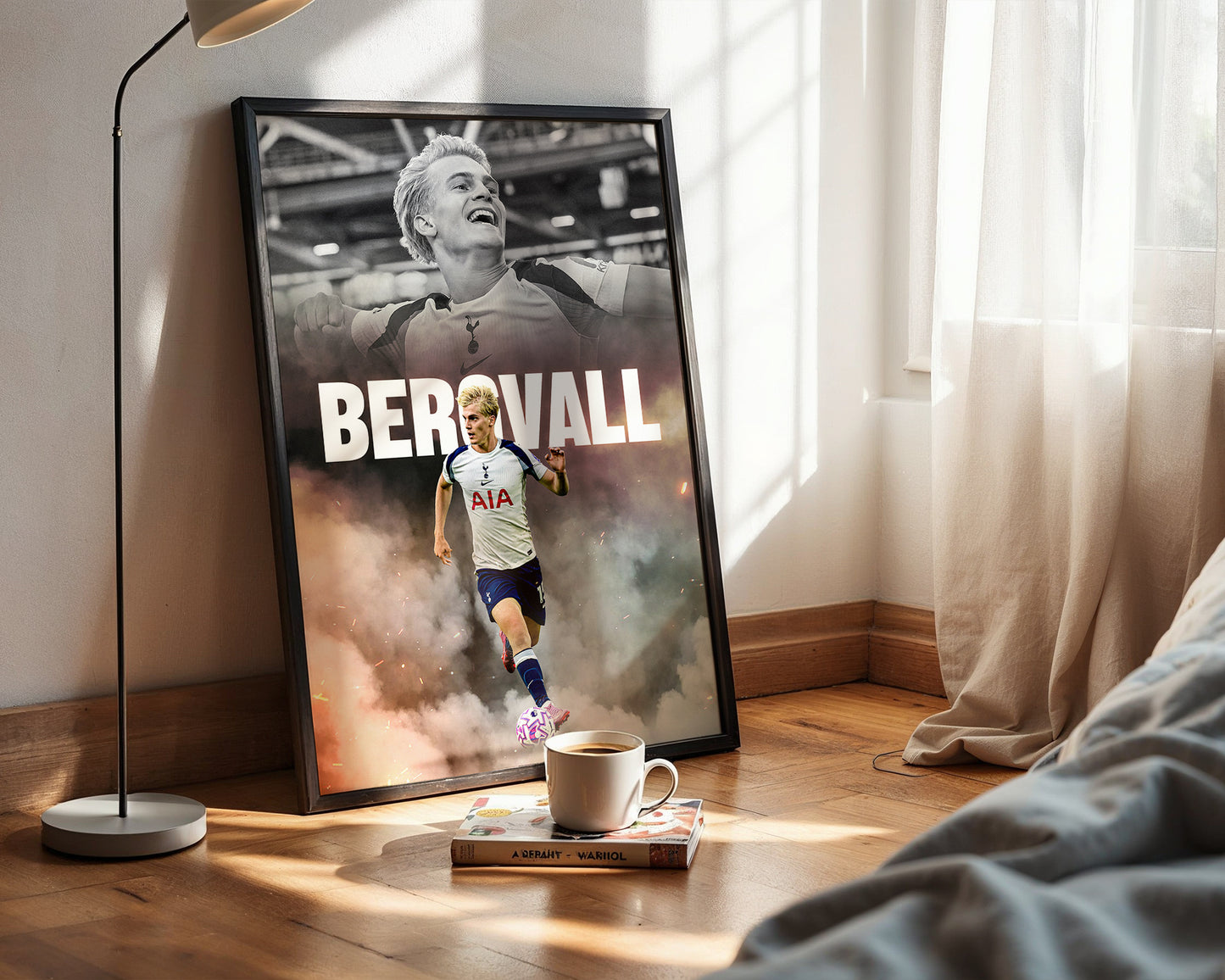 Lucas Bergvall Spurs Poster