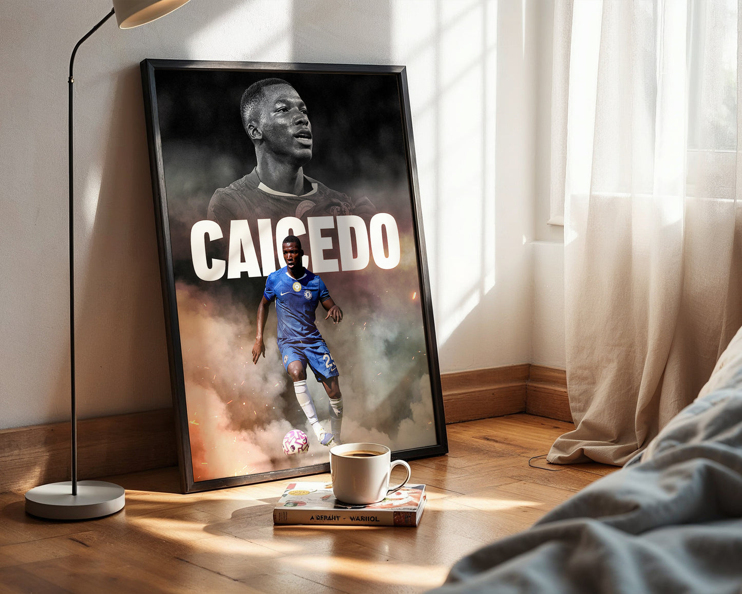 Moises Caicedo Chelsea Poster