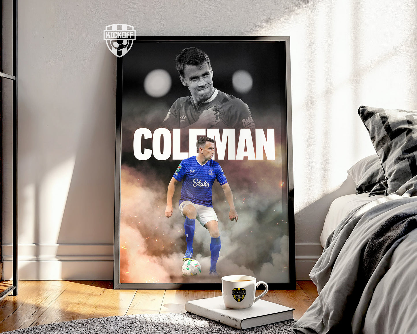 Seamus Coleman Everton Poster