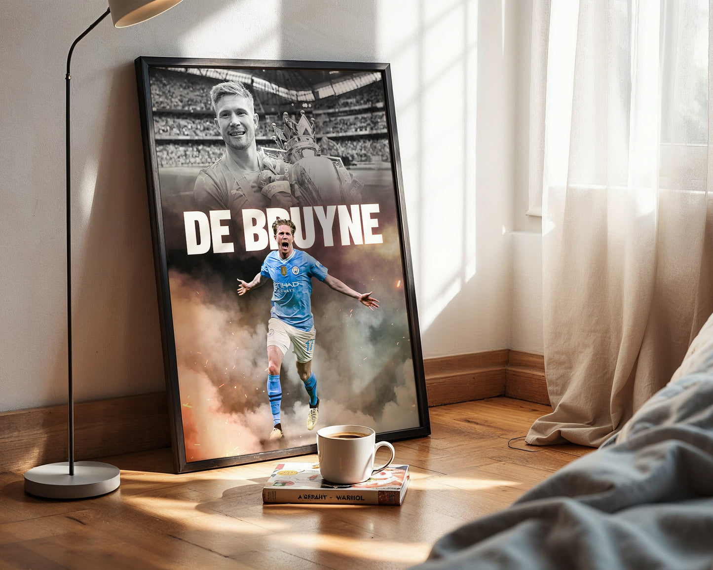 Kevin De Bruyne Man City Poster