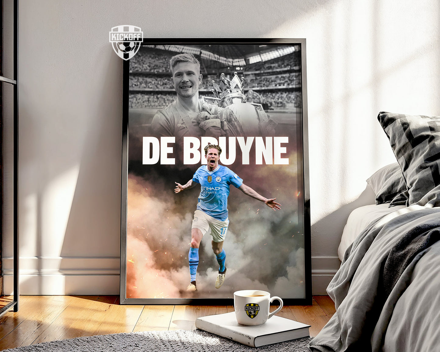 Kevin De Bruyne Man City Poster