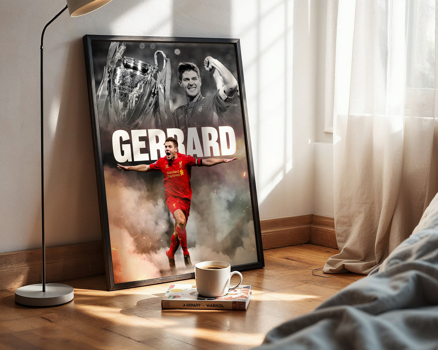 Steven Gerrard Liverpool Poster