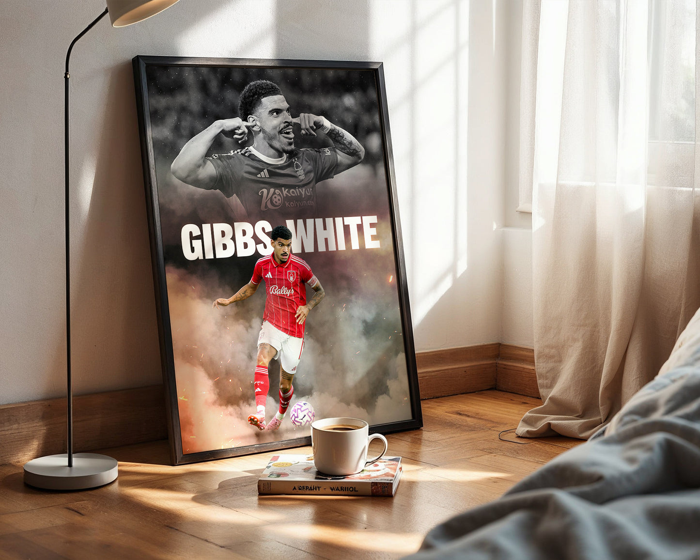Morgan Gibbs-White Nottingham Forest Poster