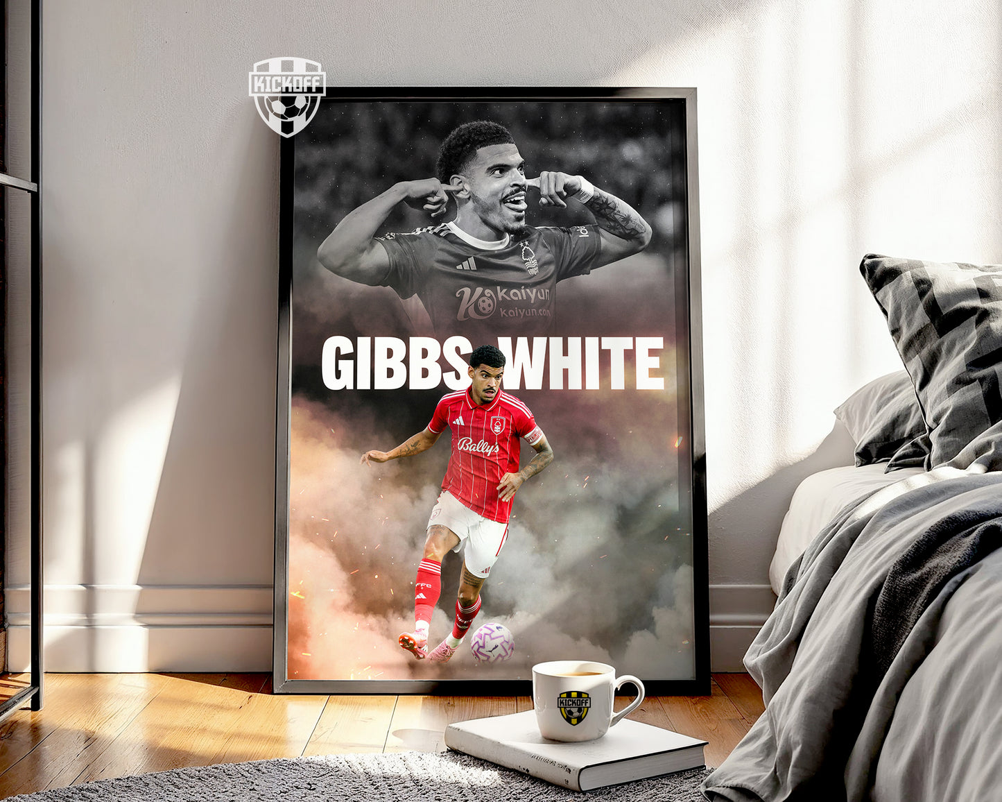 Morgan Gibbs-White Nottingham Forest Poster