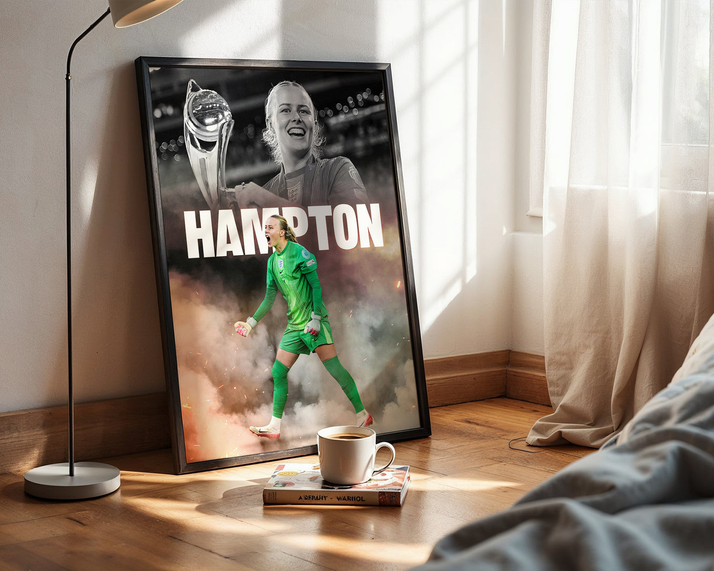 Hannah Hampton England Poster