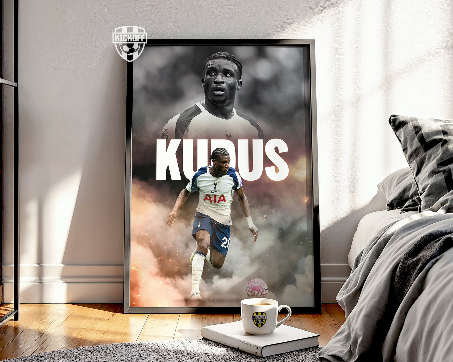 Mohammed Kudus Spurs Poster
