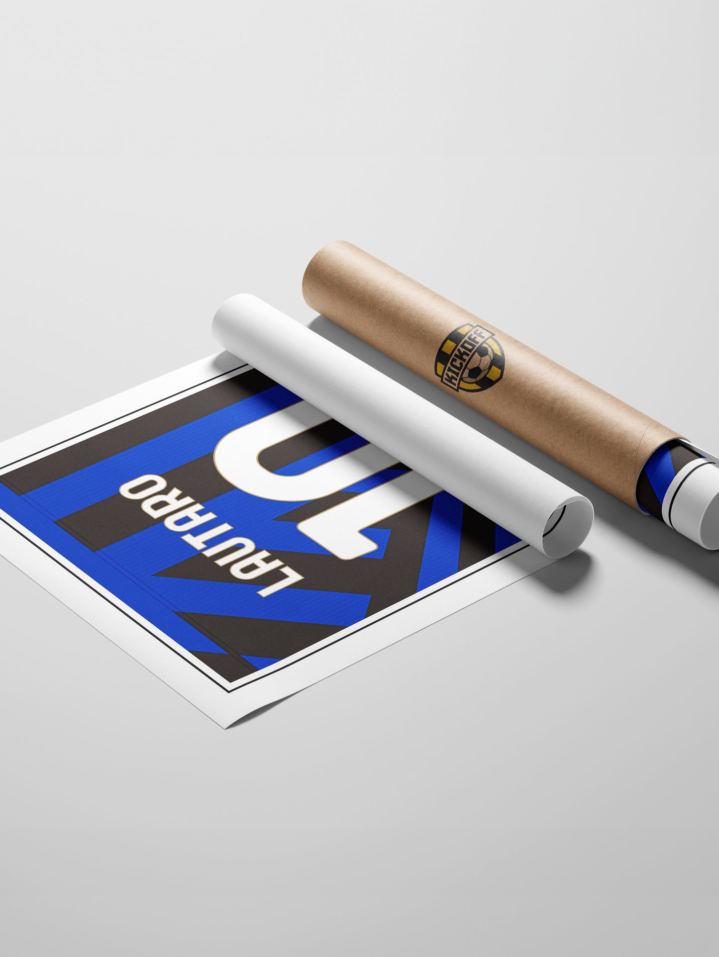 Lautaro Martinez 24/25 Inter Milan Home Shirt Poster