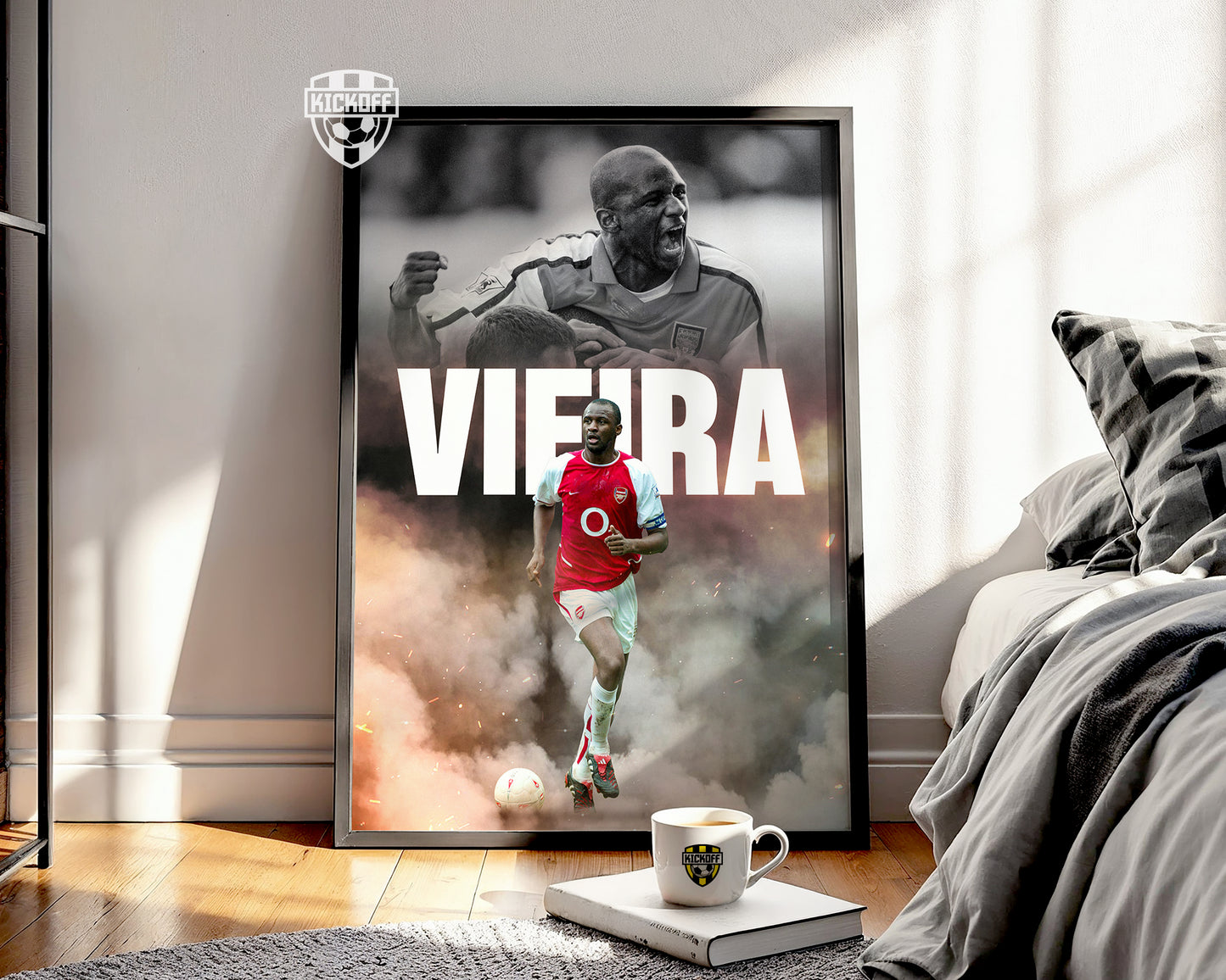 Patrick Vieira Arsenal Poster
