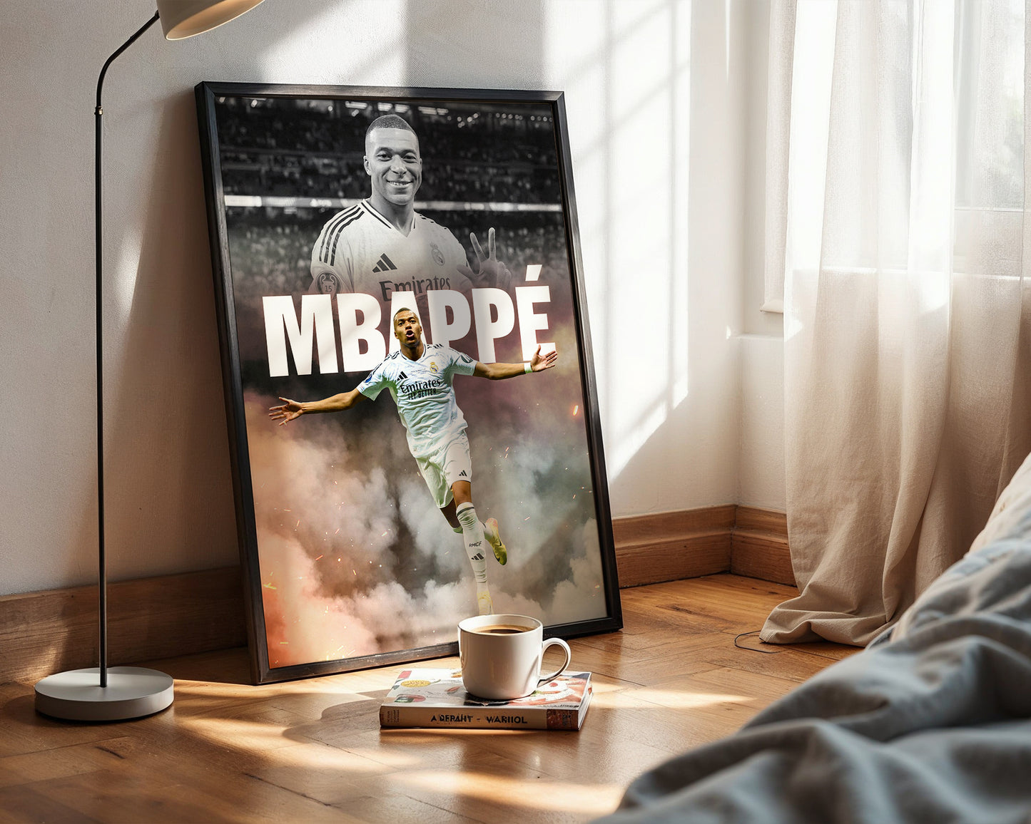 Kylian Mbappe Real Madrid Poster