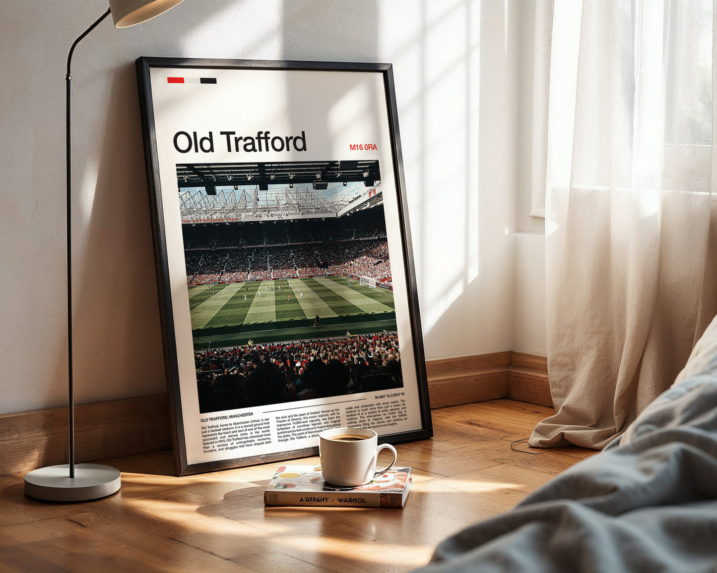 Old Trafford Stadium Poster