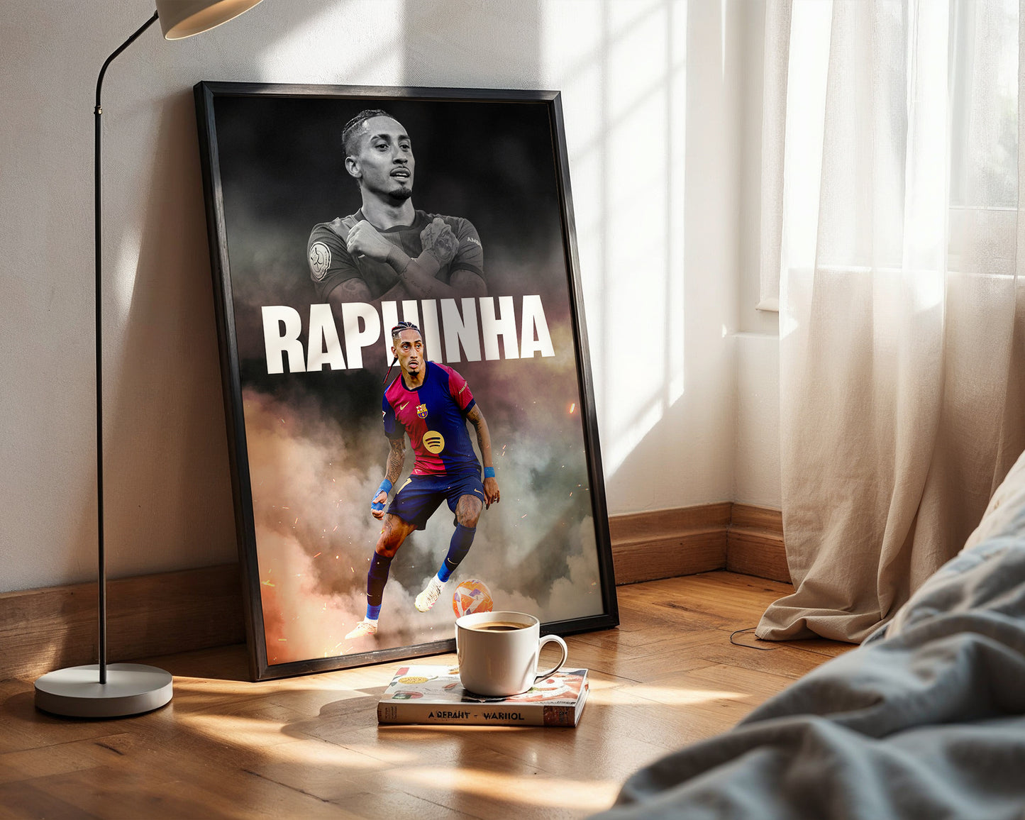 Raphinha Barcelona Poster