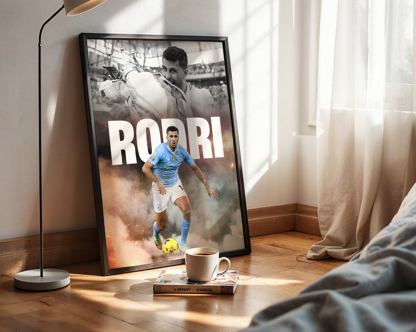 Rodri Man City Poster