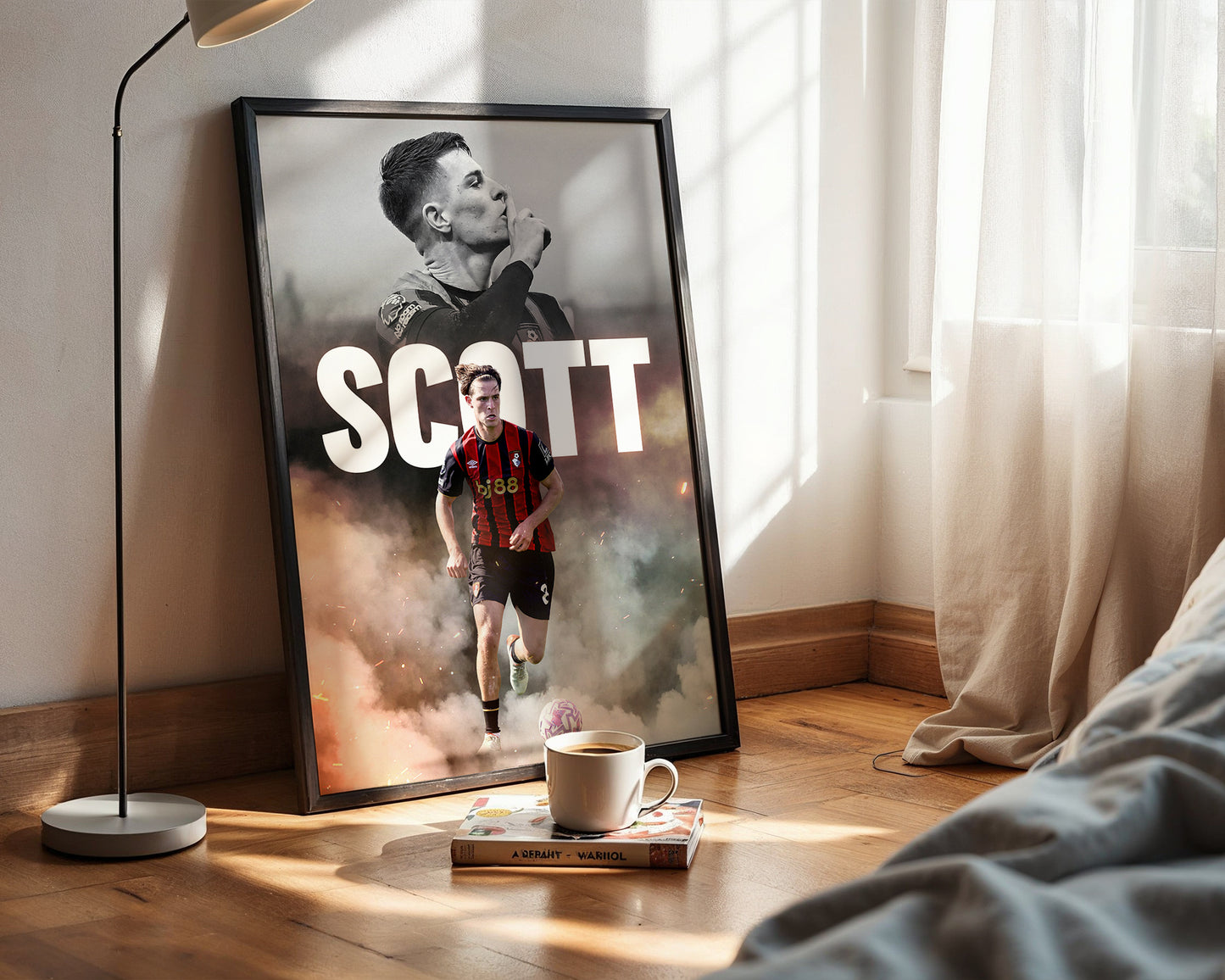 Alex Scott Bournemouth Poster