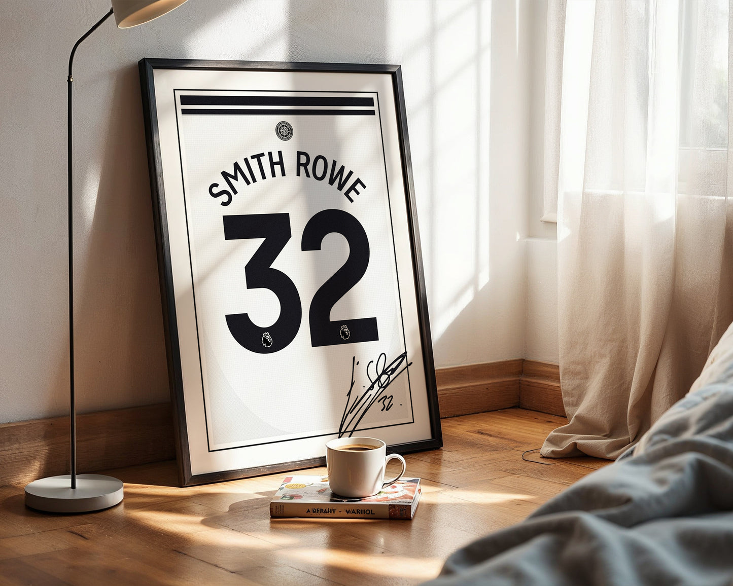 Emile Smith Rowe 24/25 Fulham Home Shirt Poster
