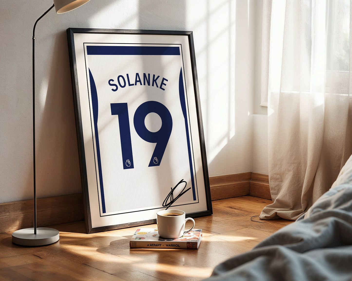 Dominic Solanke 24/25 Spurs Home Shirt Poster