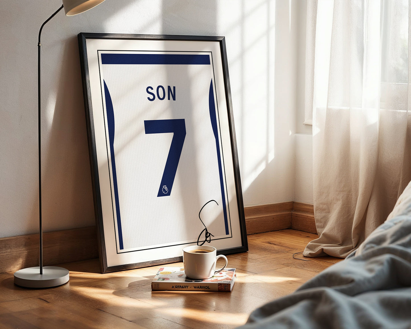Son Heung-min 24/25 Spurs Home Shirt Poster