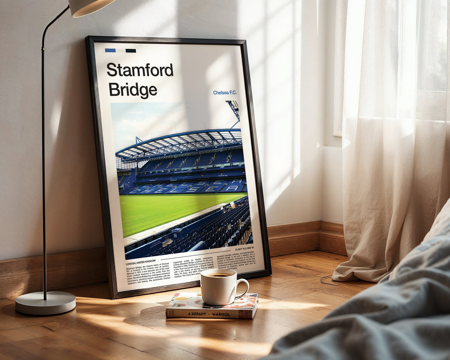 Stamford Bridge Stadium Poster