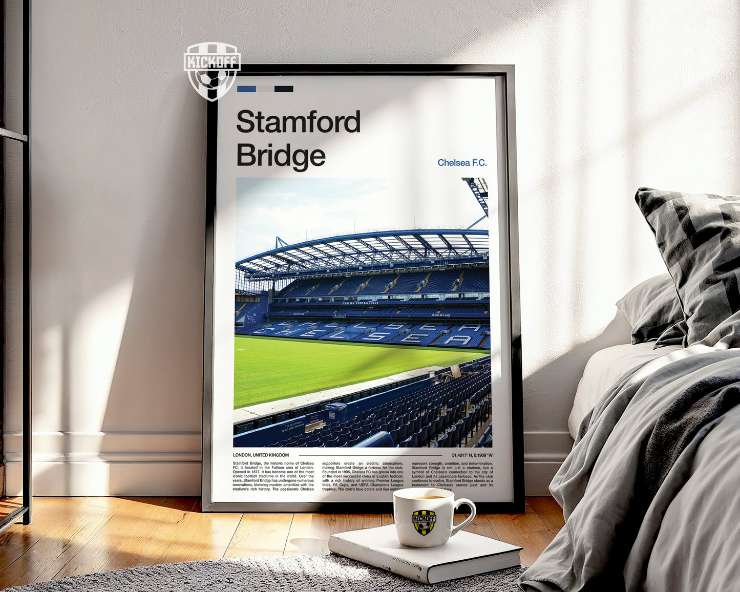 Stamford Bridge Stadium Poster