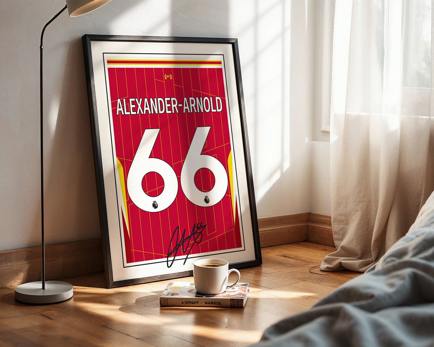 Trent Alexander-Arnold 24/25 Liverpool Home Shirt Poster