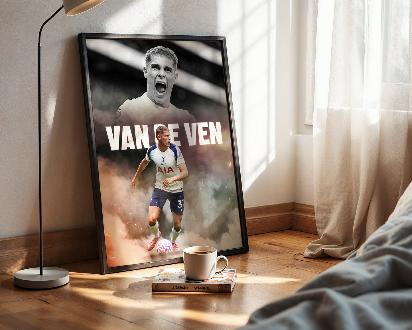 Micky van de Ven Spurs Poster