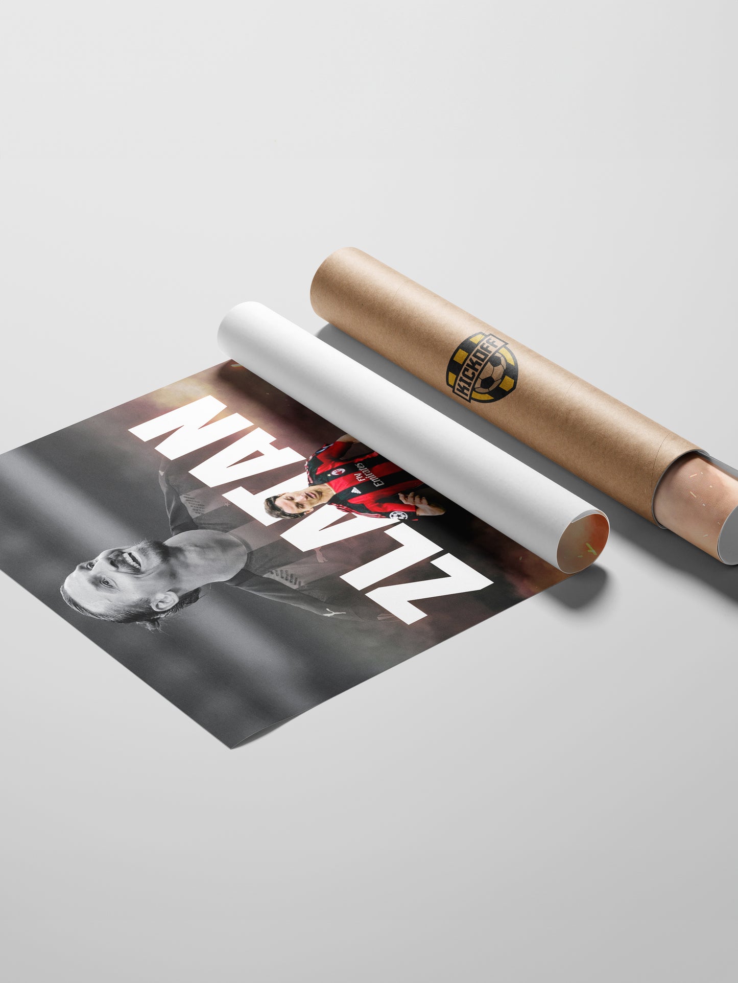 Zlatan Ibrahimovic AC Milan Poster