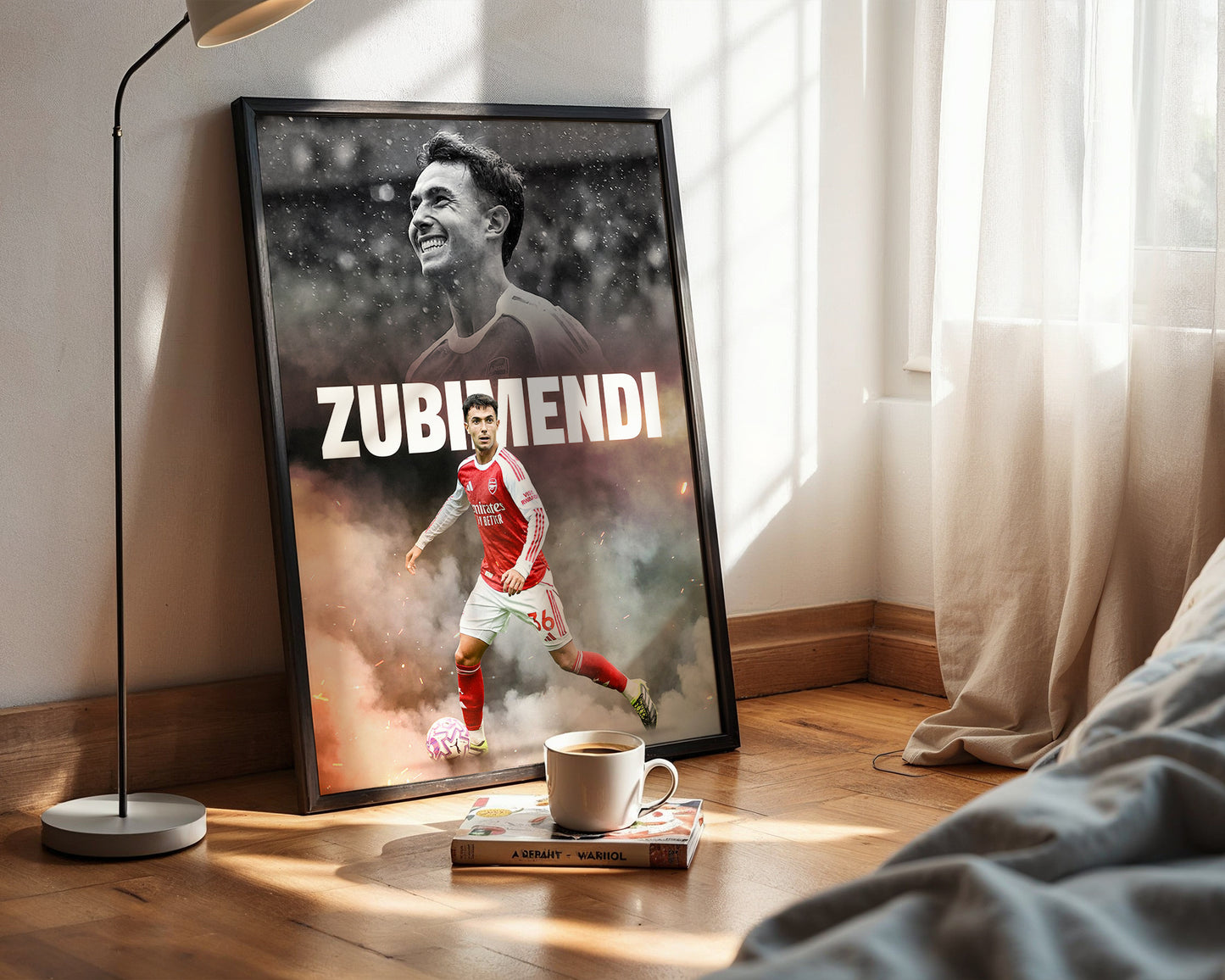 Martin Zubimendi Arsenal Poster