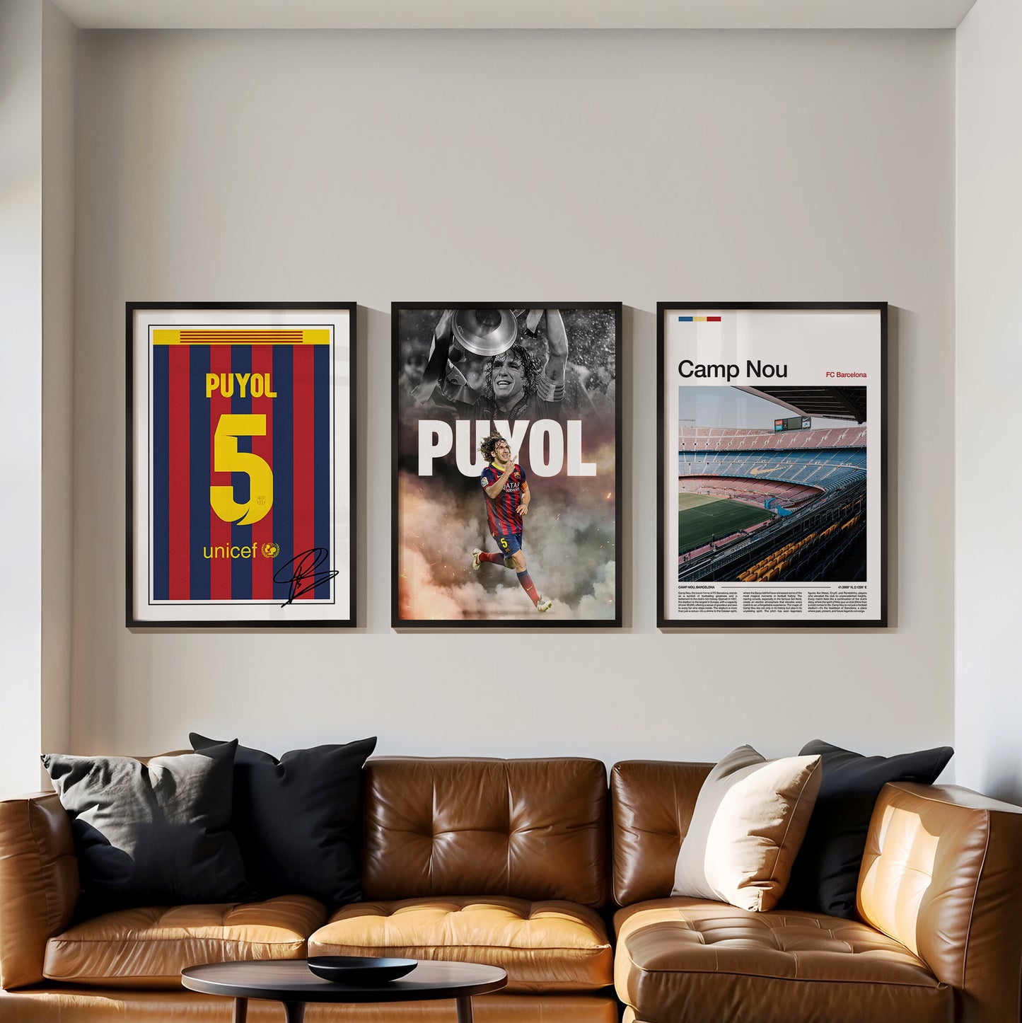Carles Puyol Barcelona Poster Bundle