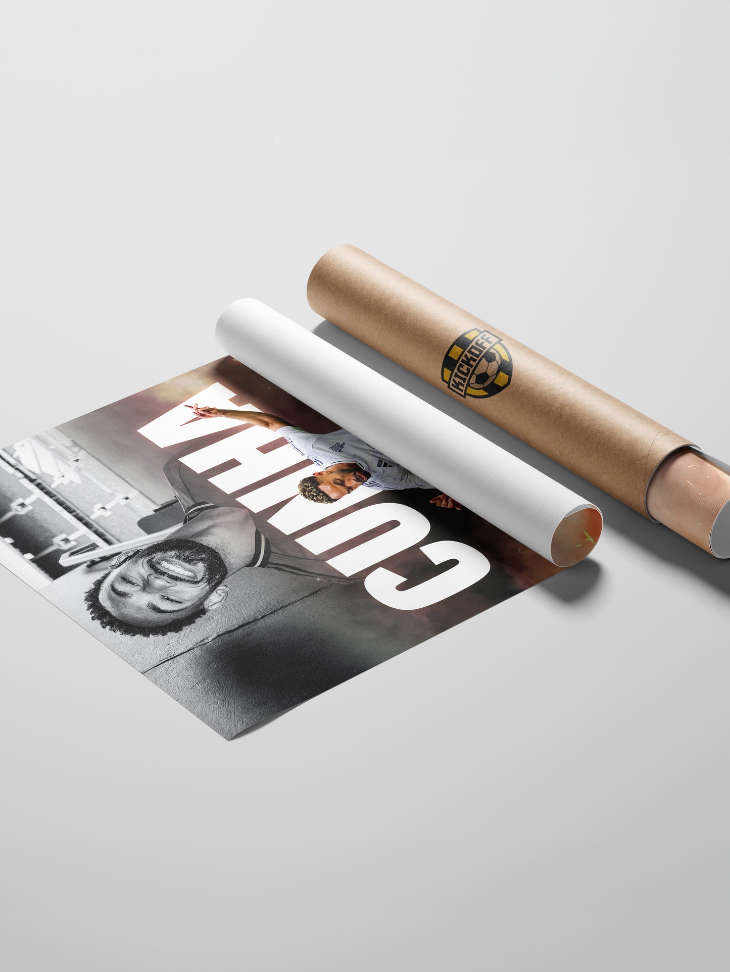 Matheus Cunha Man United Poster