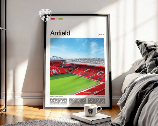 Anfield Stadium Poster