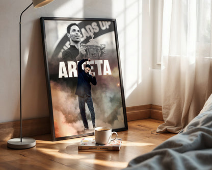 Mikel Arteta Arsenal Poster
