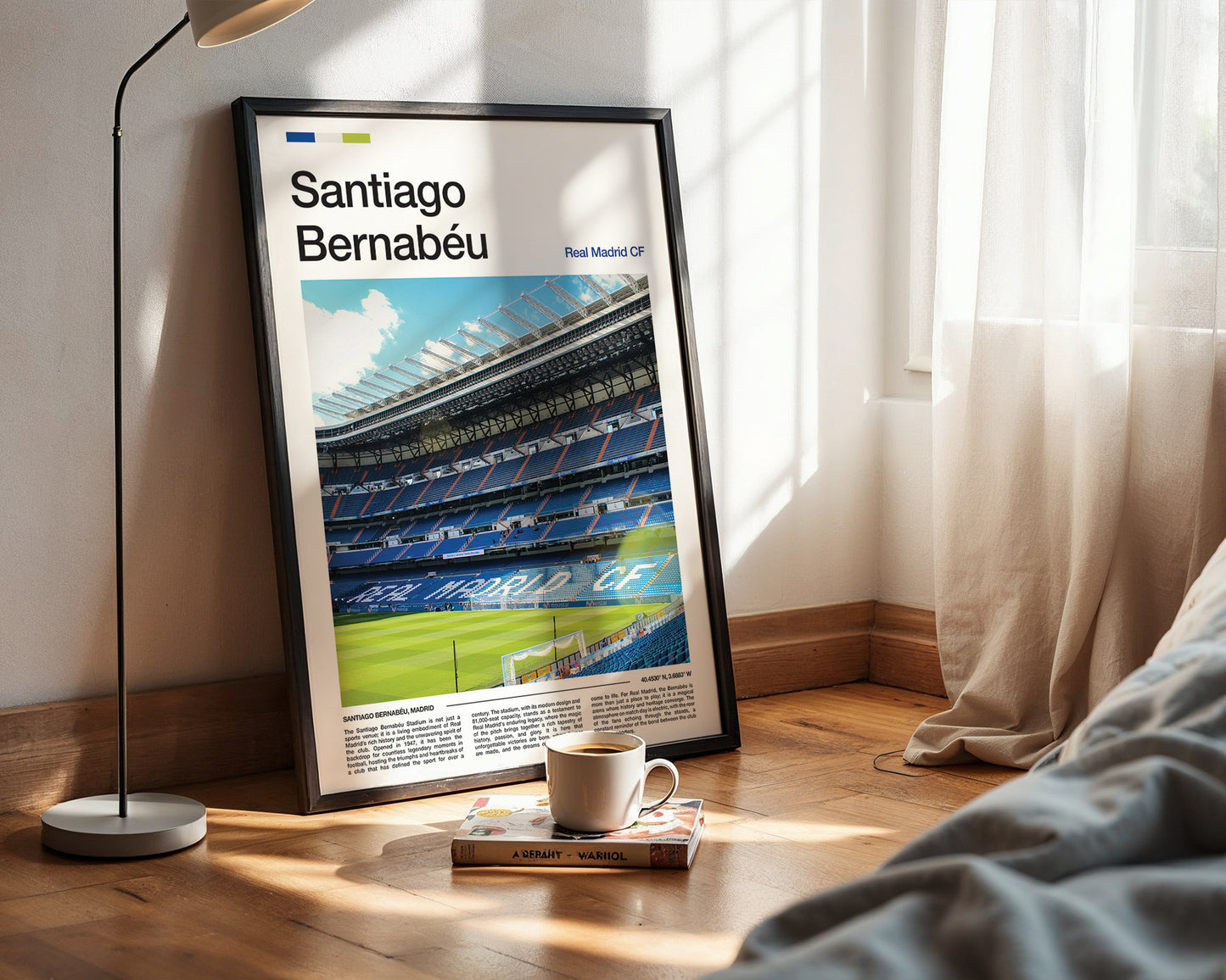 Santiago Bernabeu Stadium Poster