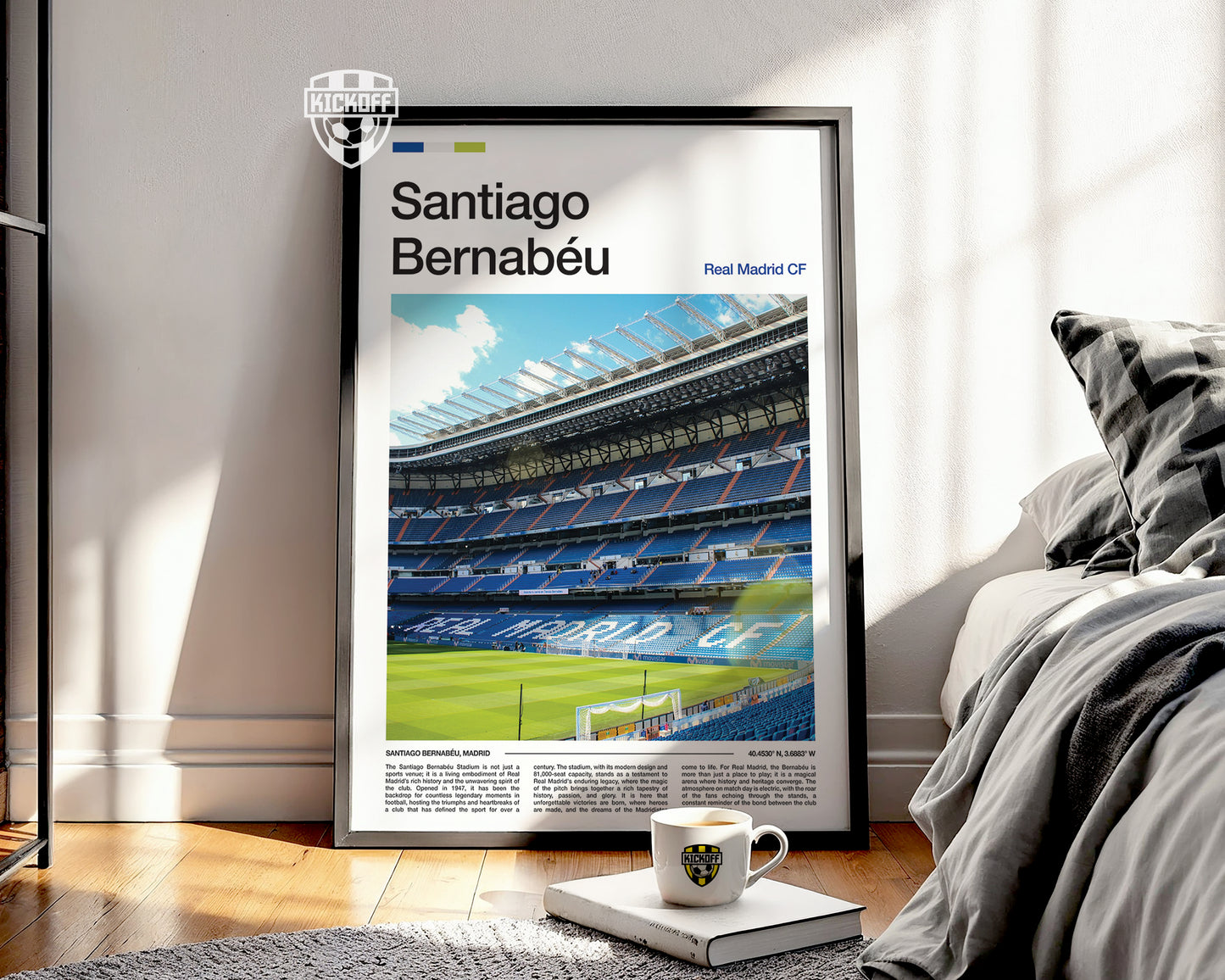 Santiago Bernabeu Stadium Poster