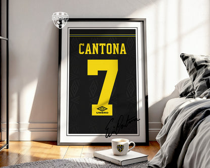 Eric Cantona Man United Poster Bundle
