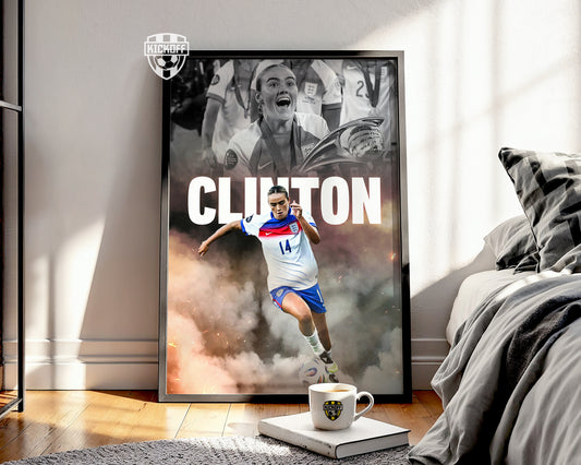 Grace Clinton England Poster