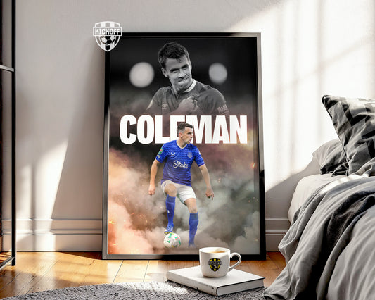 Seamus Coleman Everton Poster