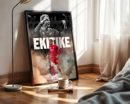 Hugo Ekitike Liverpool Poster
