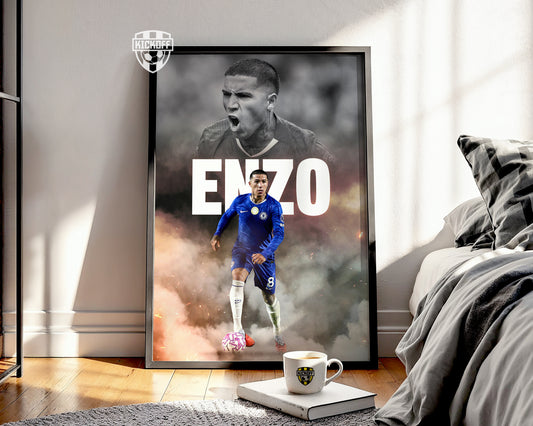 Enzo Fernandez Chelsea Poster