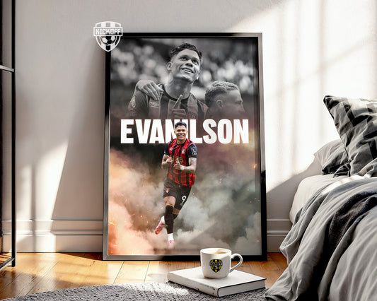 Evanilson Bournemouth Poster