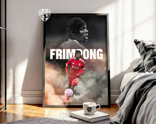 Jeremie Frimpong Liverpool Poster