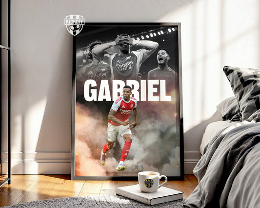 Gabriel Magalhaes Arsenal Poster