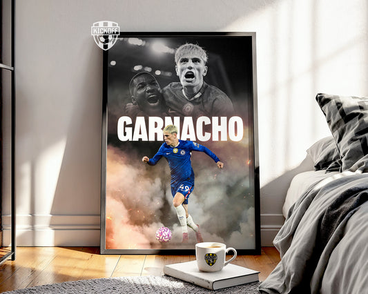 Alejandro Garnacho Chelsea Poster
