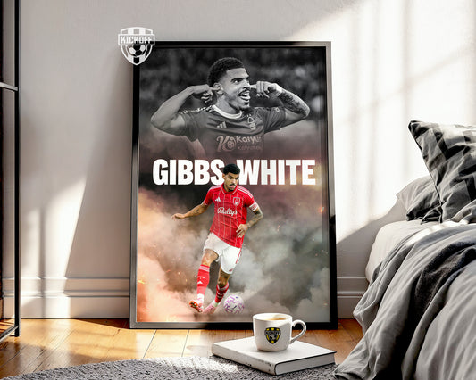 Morgan Gibbs-White Nottingham Forest Poster