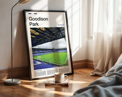 Goodison Park Stadium Poster