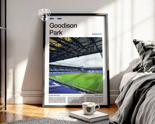 Goodison Park Stadium Poster